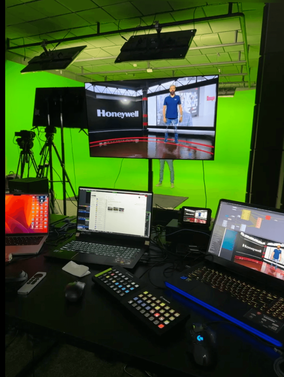 Plató propio en Girona